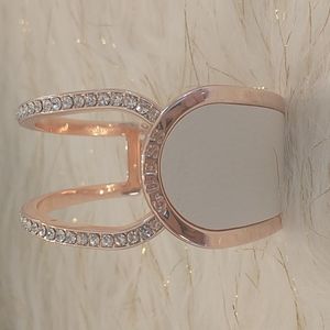 Guess Rose Gold Hinged Bracelet